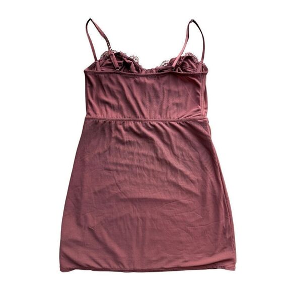 Urban Outfitters Brenna Bustier Mini Dress In The color Chocolate - Picture 7 of 12